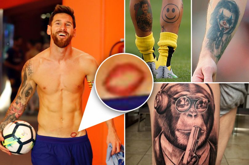 The 20 most unusual footballer tattoos - MegaIcon Magazine