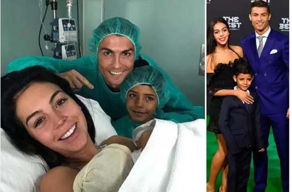 Cristiano Ronaldo and his girlfriend Georgina Rodriguez welcomes new baby girl Alana Martina ...